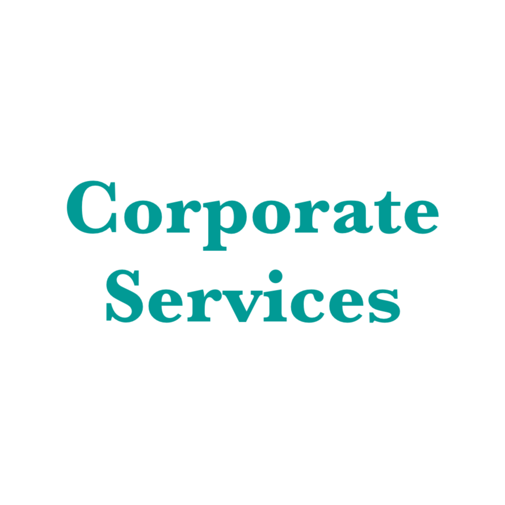 Corporate Services Help Center home page